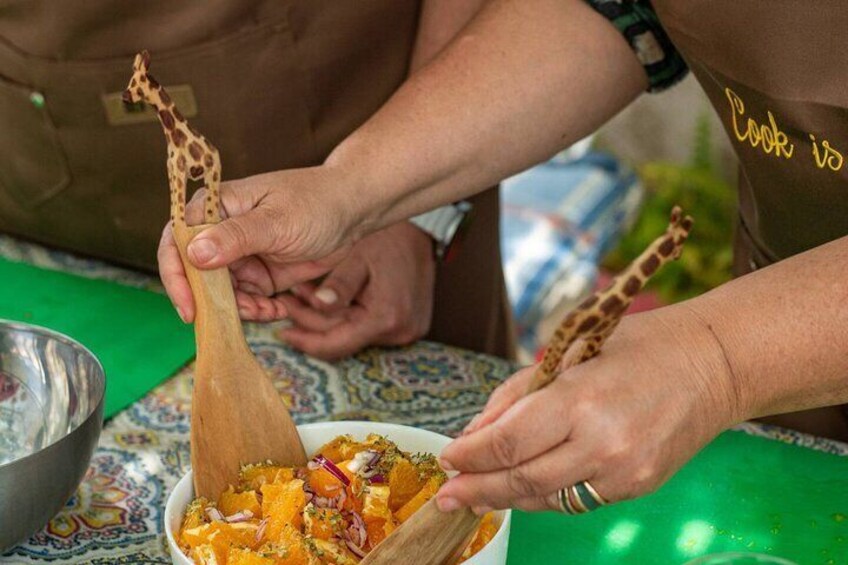 Portuguese flavors in a typical village home