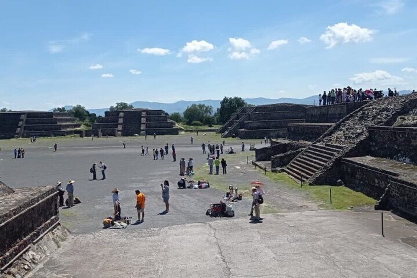 View of the Plaza de la Luna