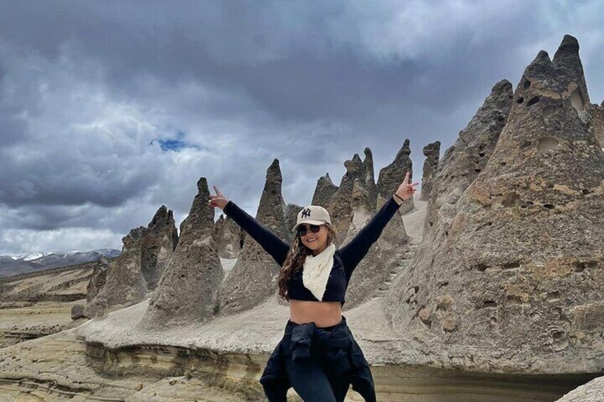 Tour 10 Hours Pillones Waterfall and Puruña Stone Forest