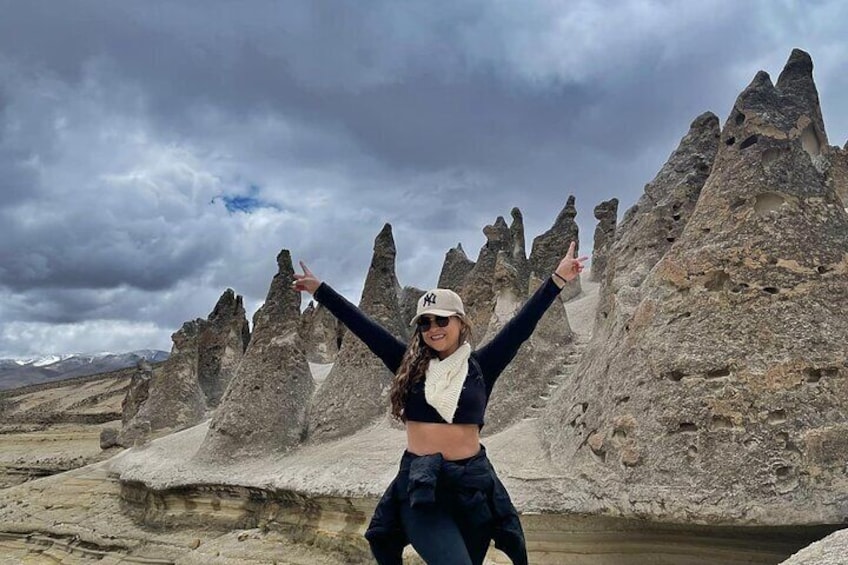 Tour 10 Hours Pillones Waterfall and Puruña Stone Forest