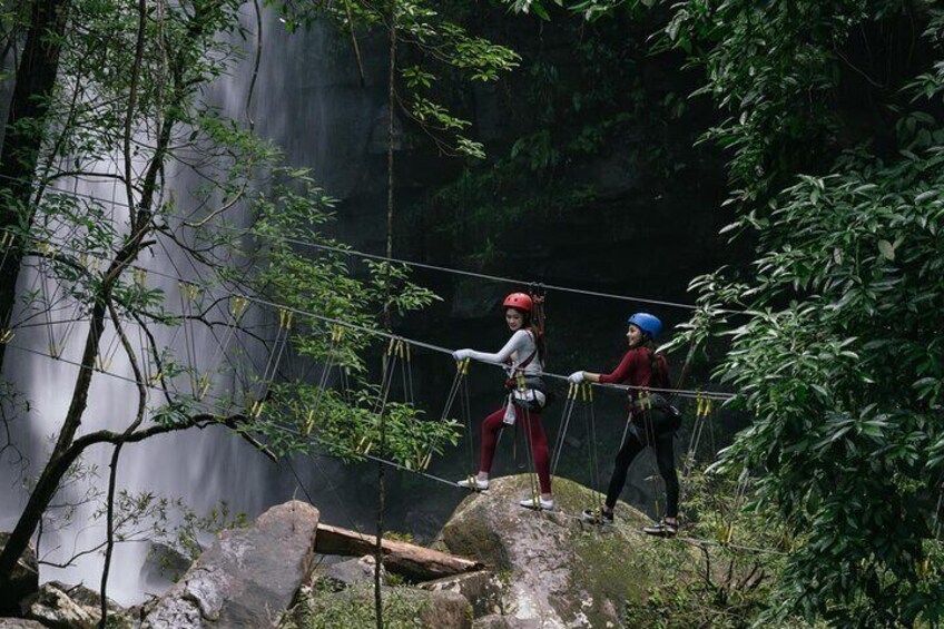 Vientiane Tree Top & Waterfall Excursion