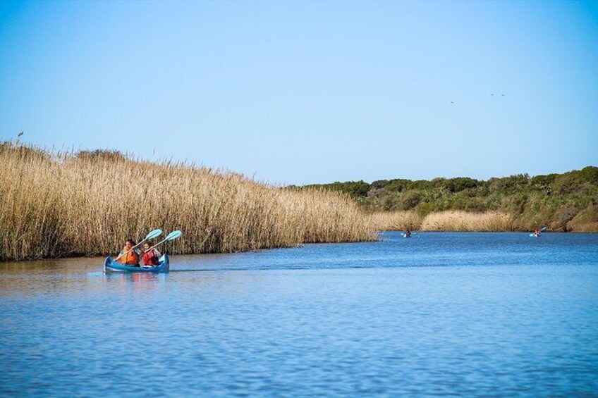 Canoe to our Nukakamma Overnight Accommodation and enjoy the nature of the Sundays River up close