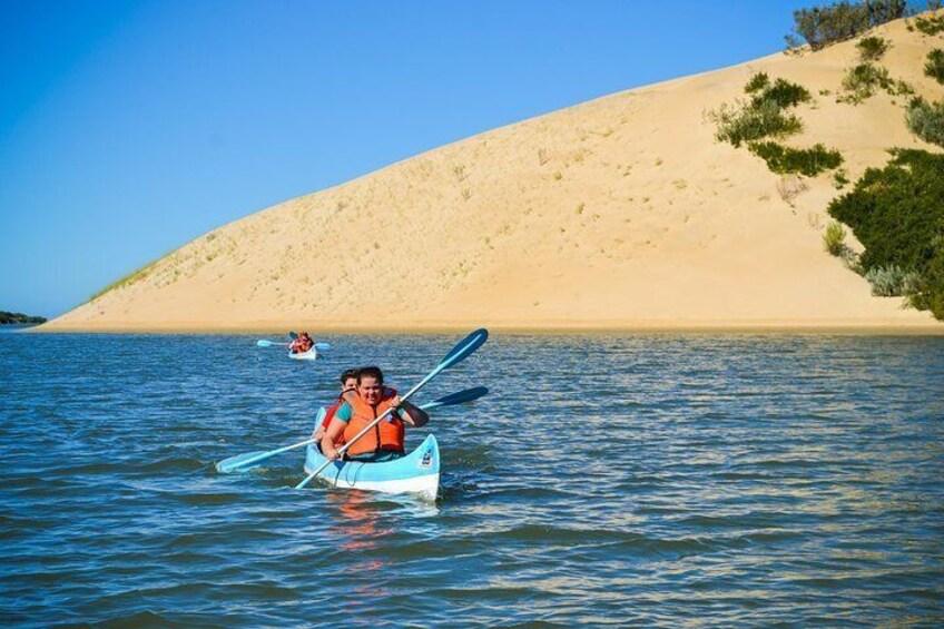 Canoe to our Nukakamma Overnight Accommodation and enjoy the nature of the Sundays River up close