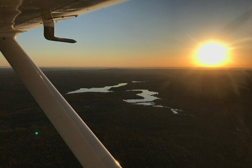 Sunset in Pocono area