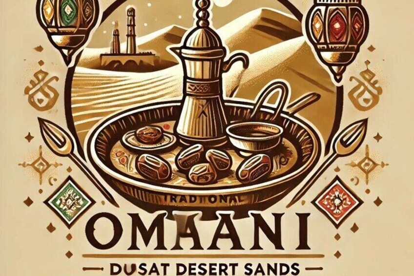 Traditional Omani Dinner in Muscat Desert Sands
