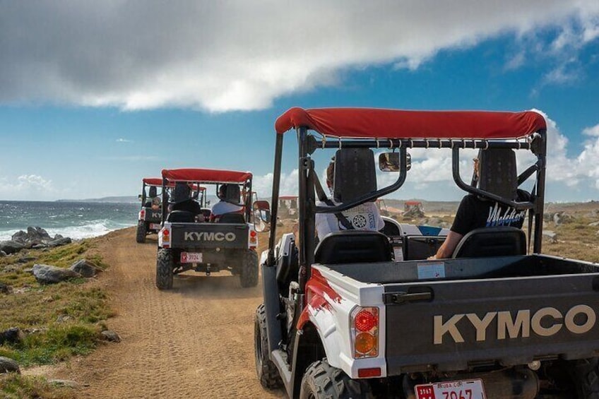 5-seater UTV 4 Hours Island tour in Aruba
