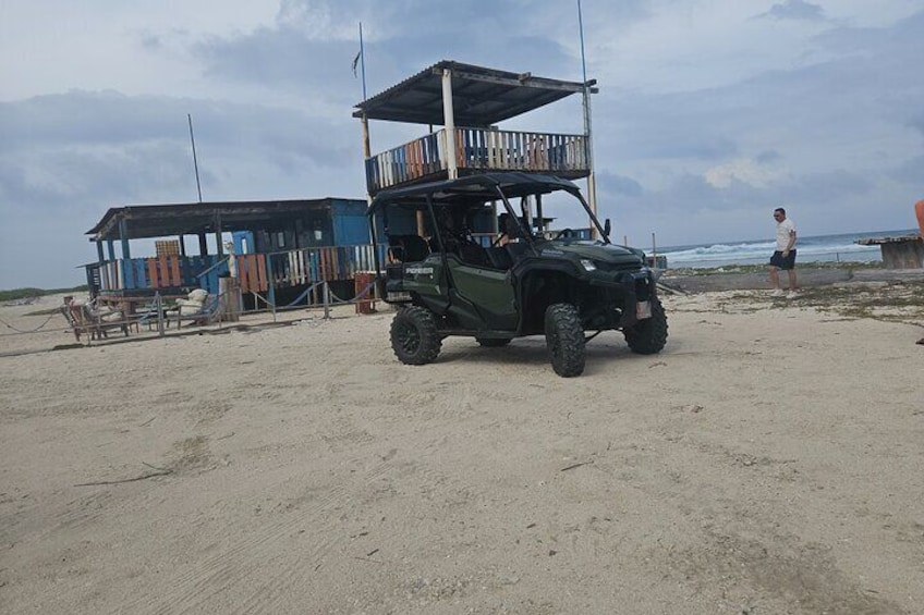 Half Day Island Tour in Aruba with 4 Seater UTV Ride