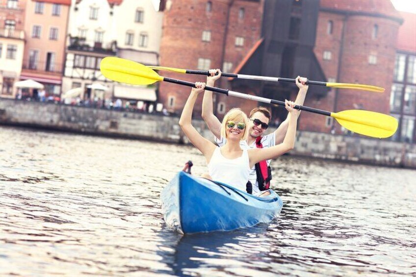 History of Gdansk Tour by Kayak on the Motława River 