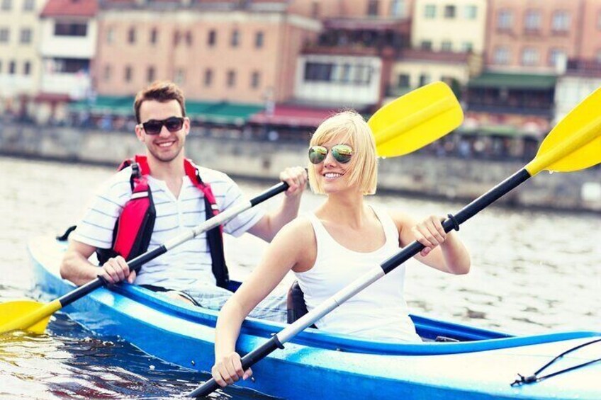History of Gdansk Tour by Kayak on the Motława River 