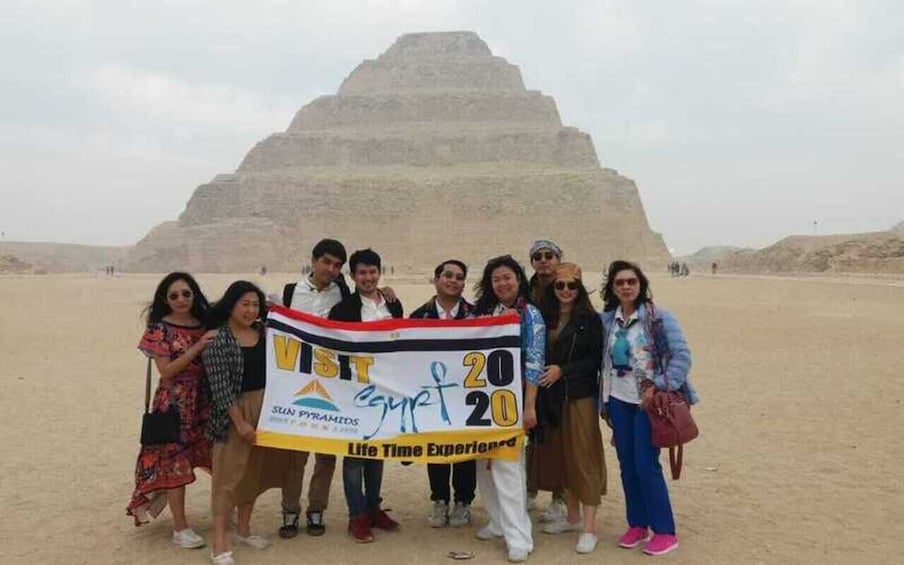 cairo : Sakkara, Memphis ,Dahshur and Nile dinner cruise