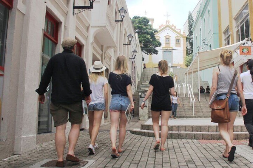 A walk through the center of Floripa