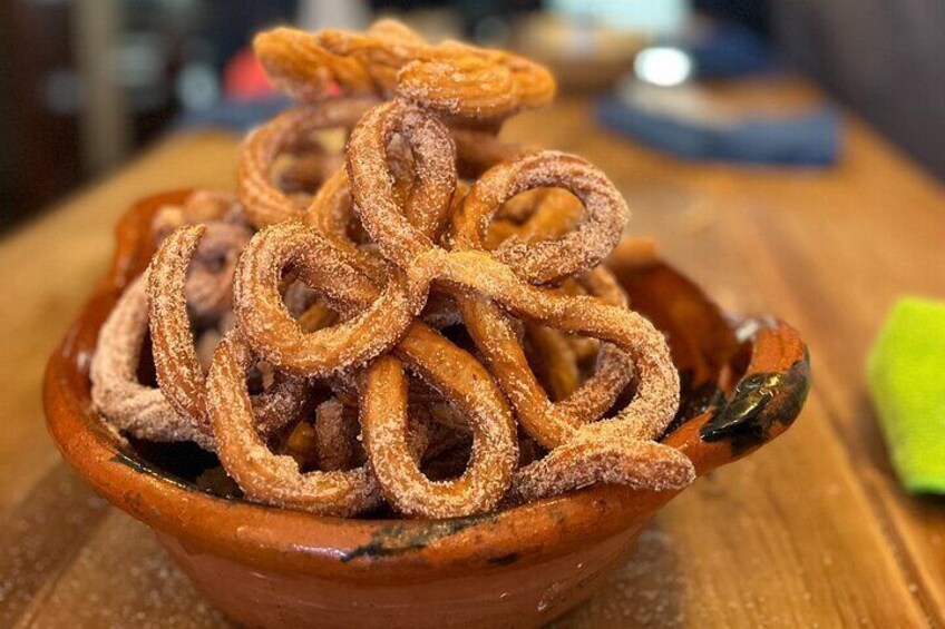 Churros Master Class with Mexican Pastry Chef