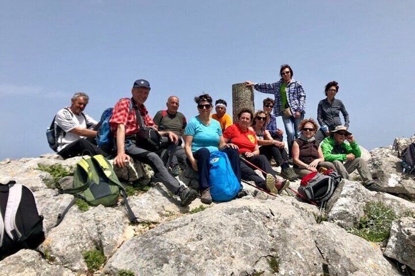 Small Group Hiking on Mount Akramitis in Rodos