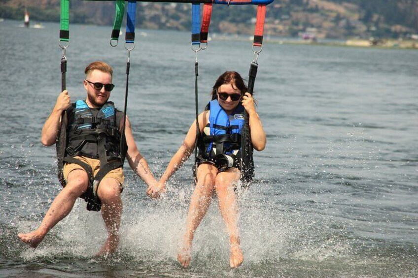 Early Bird Parasailing Experience in Kelowna