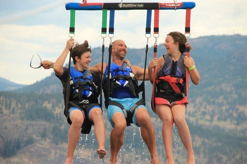 Solo Parasailing Experience in Kelowna