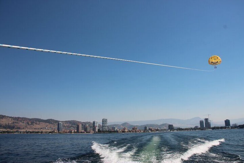 Solo Parasailing Experience in Kelowna