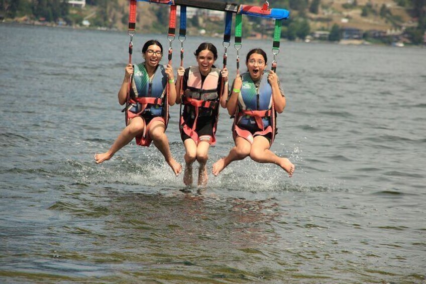 Tandem Parasailing Experience in Kelowna