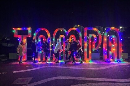 Christmas Lights Wonderland Deluxe Golf Cart Guided Tour in Tampa