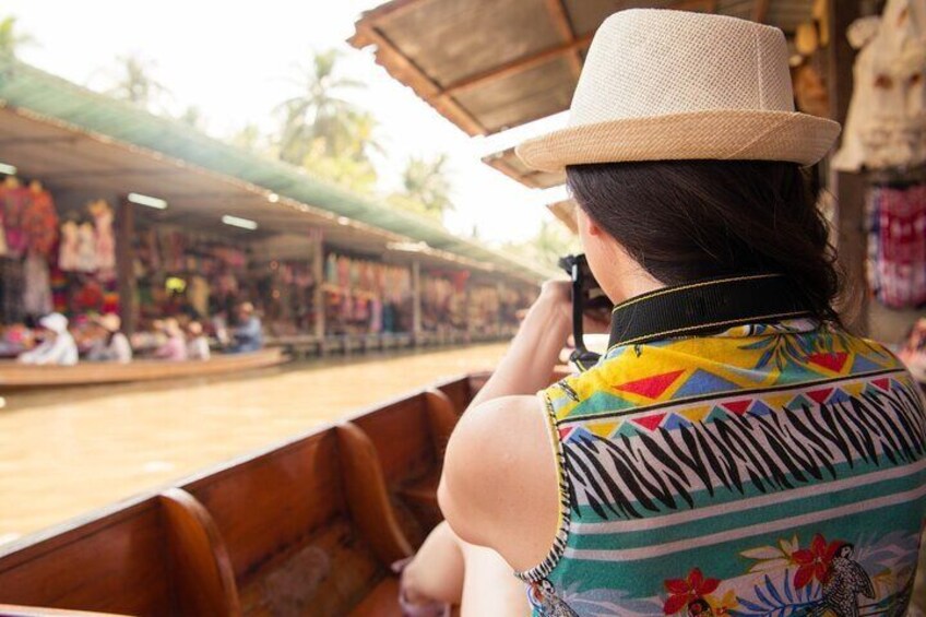 Damnoen Saduak Floating Market & Ayutthaya Tour from Bangkok