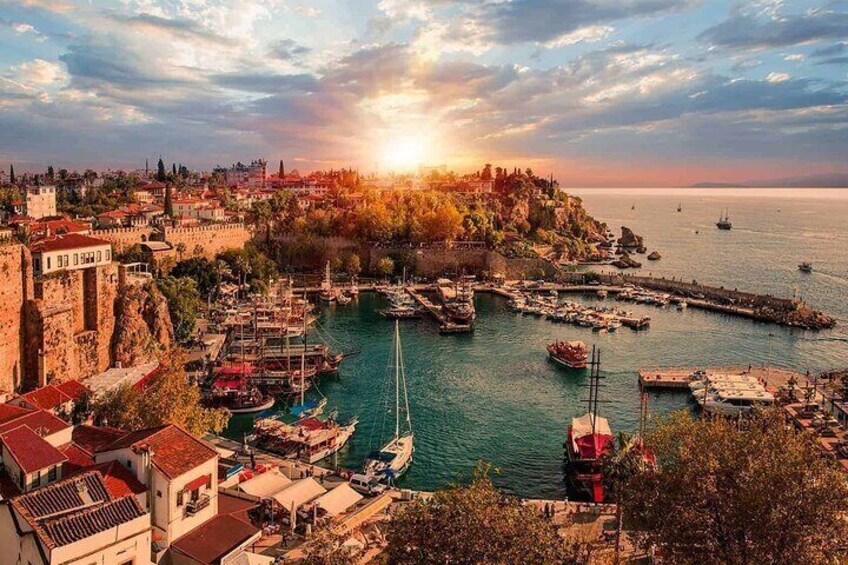 Antalya : Old City, Waterfalls with Boat & Olympos Cable Car