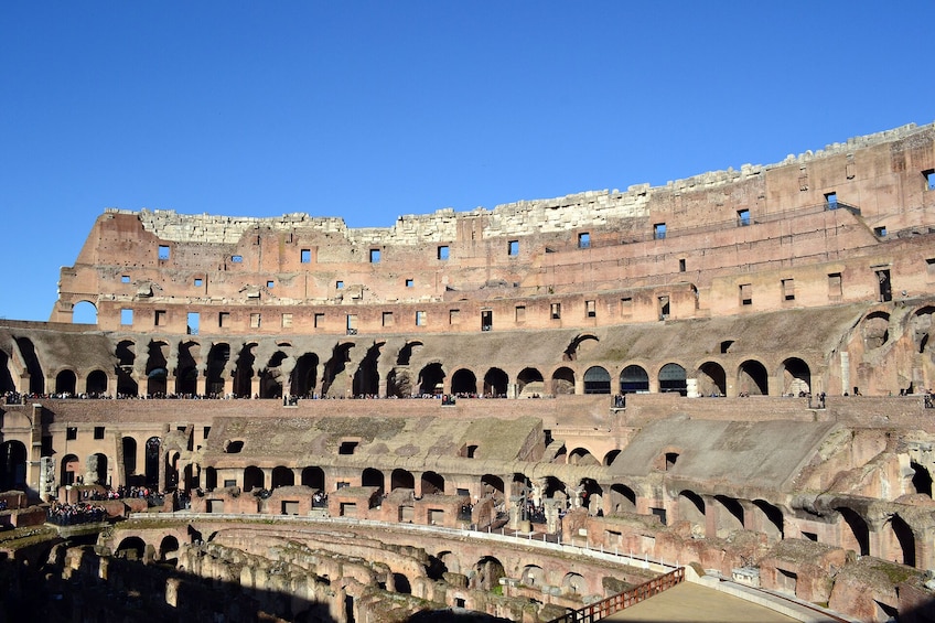 Best of Rome from Civitavecchia: Colosseum, Hop On Hop Off & Train