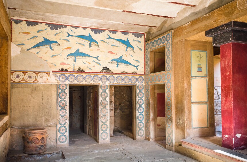 Crete: Palace of Knossos Entry Ticket & Optional Audio Guide