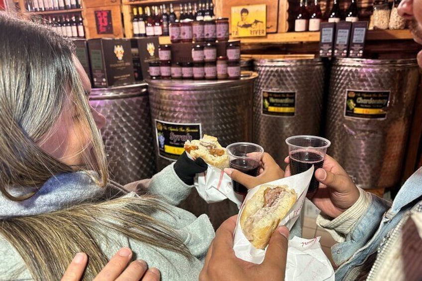 Vatican Quarter and Trionfale Farmers Market Food and Wine Tour