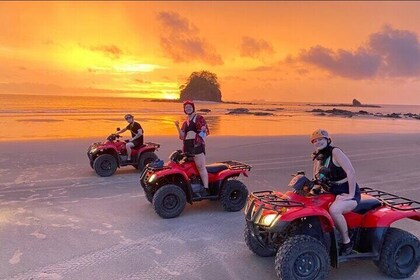 quad bike Tours with Fidel at hotel Dreams las Mareas Costa Rica