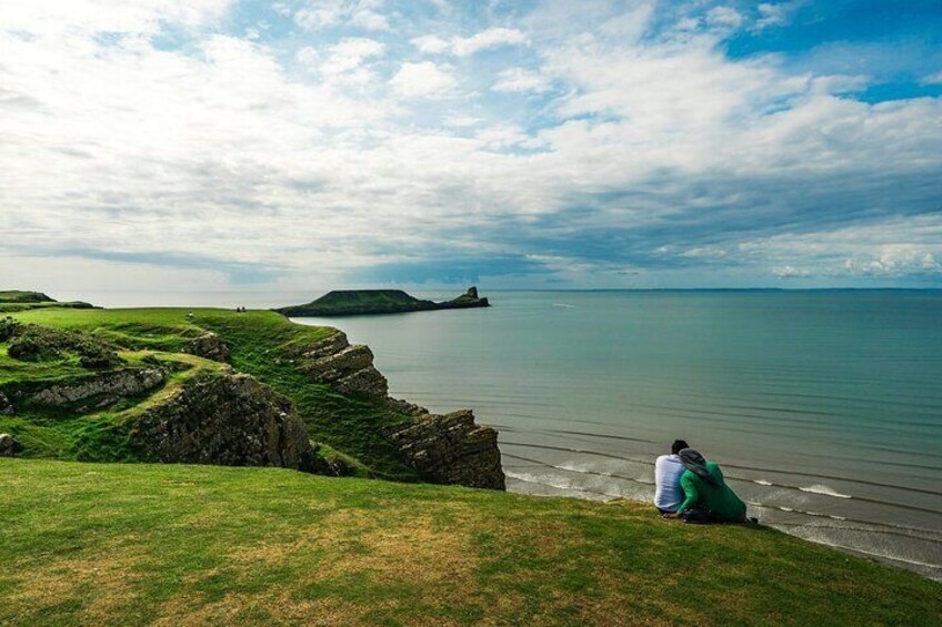 9 Hour Tour from Cardiff to Mumbles Three Cliffs Worms Head Gower