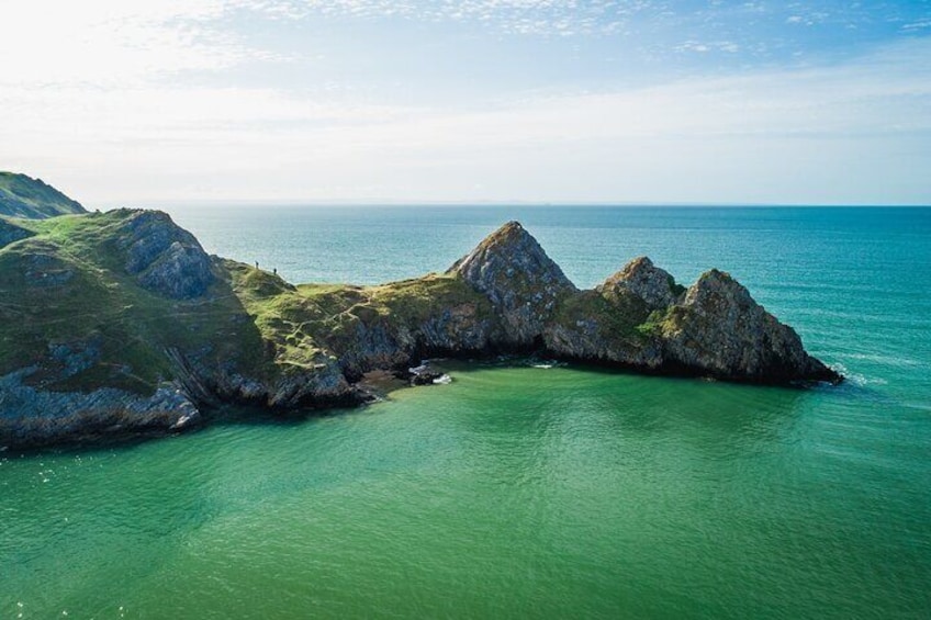 9 Hour Tour from Cardiff to Mumbles Three Cliffs Worms Head Gower