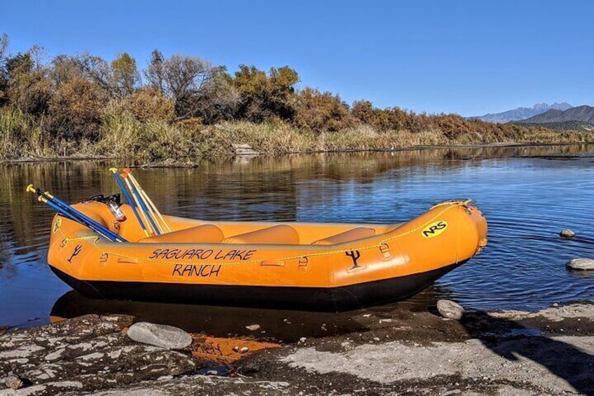 Guided Rafting on the Lower Salt River