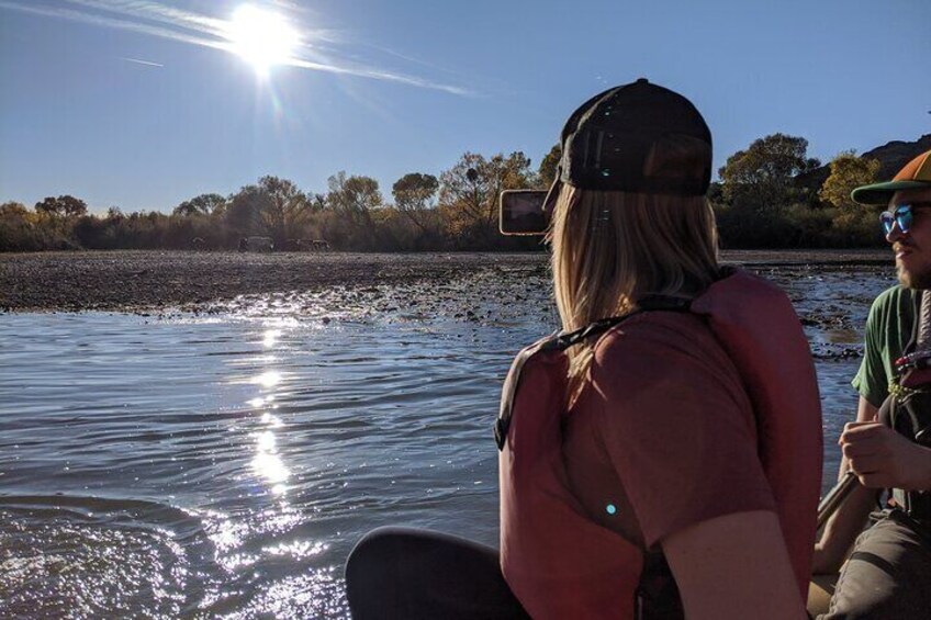 Guided Rafting on the Lower Salt River