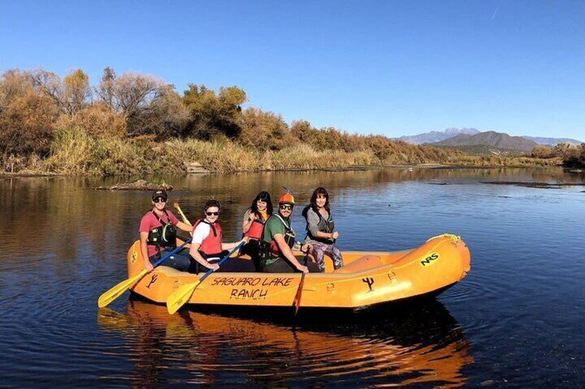 Guided Rafting on the Lower Salt River