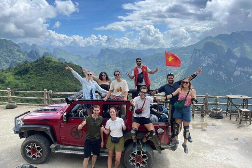 Ha Giang Open Air New Model Jeep Tour 3 Days 2 Night 