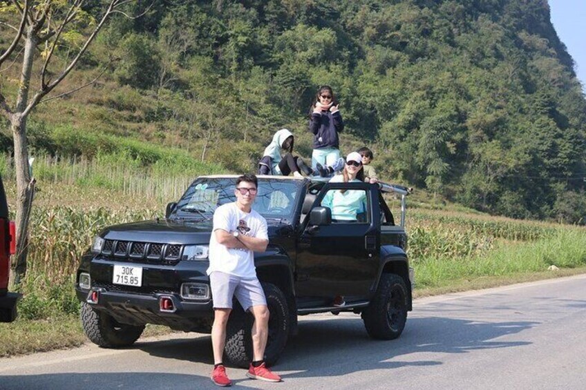 Ha Giang Open Air New Model Jeep Tour 3 Days 2 Night 