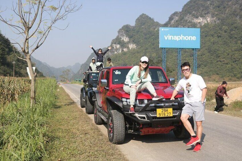 Ha Giang Open Air New Model Jeep Tour 3 Days 2 Night 
