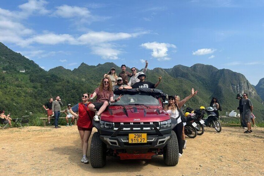 Ha Giang Open Air New Model Jeep Tour 3 Days 2 Night 