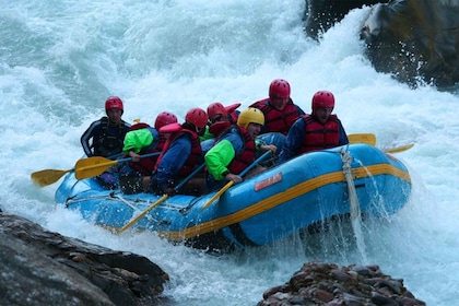 1 dags white water rafting på Trisuli-floden fra Kathmandu