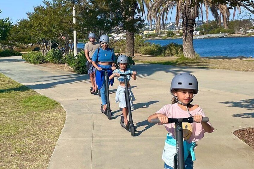 Electric Scooter Waterfront Tour with Pictures