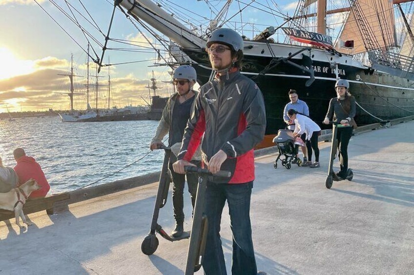 Electric Scooter Waterfront Tour with Pictures