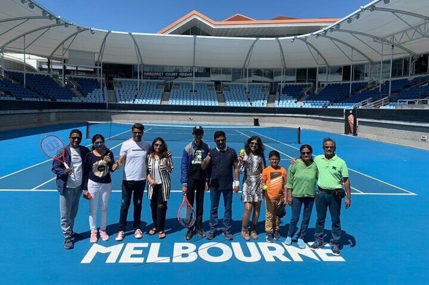 Melbourne Park Tennis Shared Experience
