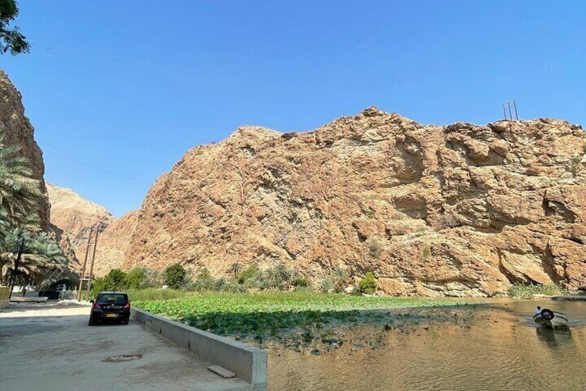 Full Day Tour to Wadi Shab and Bimmah Sinkhole 