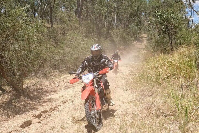 Offroad Motorcycle tour from Toowoomba