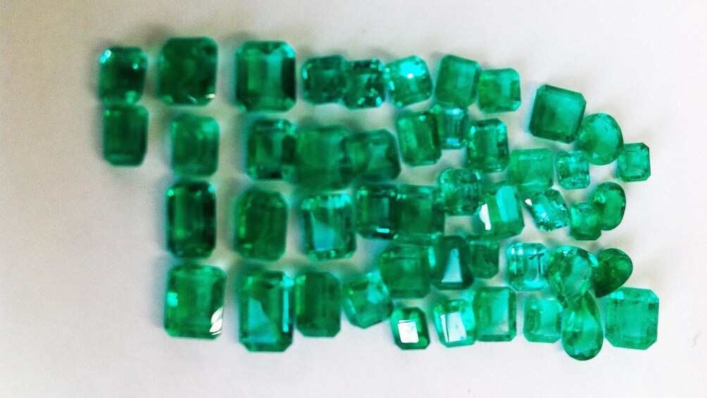 Emeralds in Cartagena, Colombia