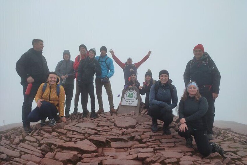 Hike in Pen y Fan from Cardiff