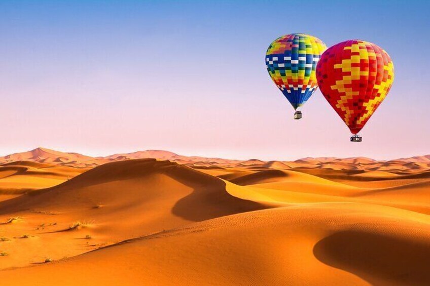 Hot Air Balloon Private Tour at Wahiba Sands