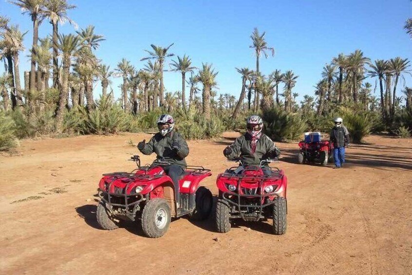 1-Hour Camel Ride and 2-Hour Quad Bike Ride in Marrakech.