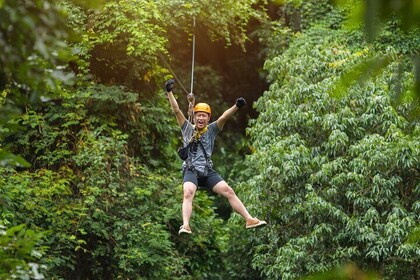 Privat Ziplining-tur i Puerto Rico