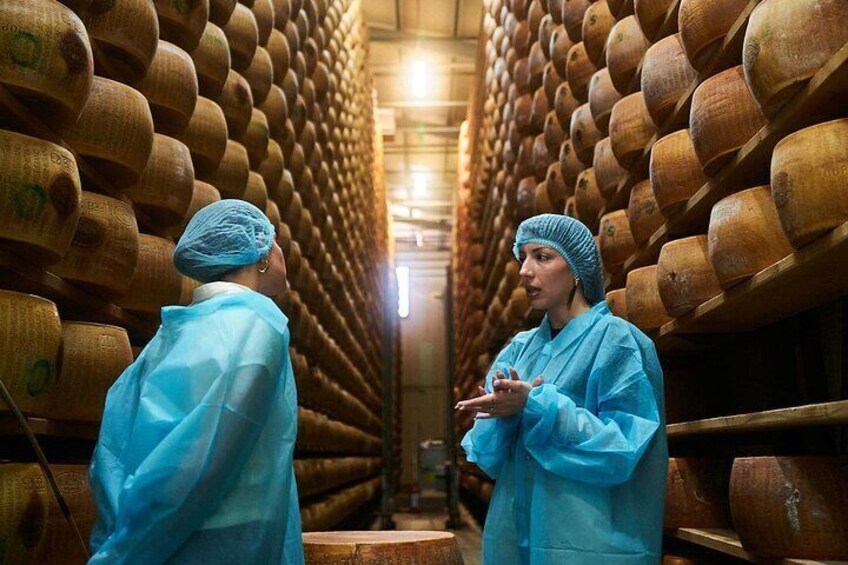 Parmesan cheese and real Balsamico taste and tour in Modena