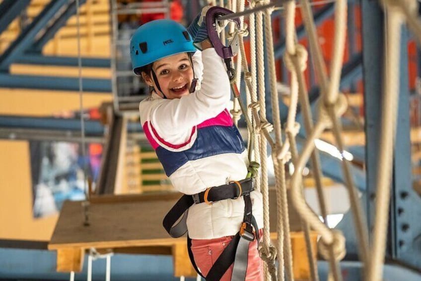 Indoor Ropes Park Adventure in Grindelwald